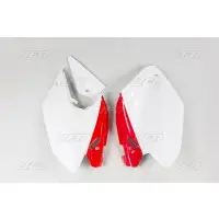 Ufo side panels Honda CRF 250X 2004-2017 white-red