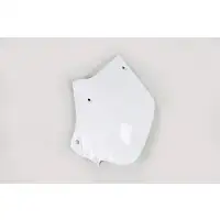 Right side UFO side covers for Honda XR 250R and 400R White