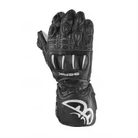 Berik G-195106 leather gloves Black White
