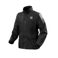 Rev'it Nitric 4 H2O rain jacket Black