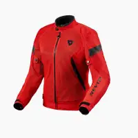 Rev'it Control Air H2O Ladies Motorcycle Jacket Red Black