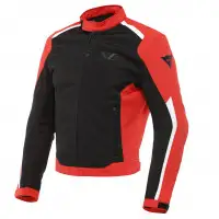 Dainese Hydraflux 2 Air D-Dry summer motorcycle jacket Black Lava Red