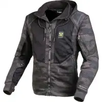 Macna Breeze summer jacket Black Grey camo