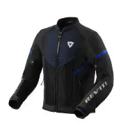 Rev'it Hyperspeed 2 GT Air Black Blue Summer Motorcycle Jacket