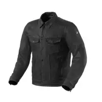 Rev'it Trucker Summer Motorcycle Jacket Black