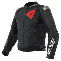 Dainese Leather Jacket Sportiva Black
