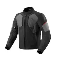Rev'it Catalyst H2O 3-layer motorcycle jacket Black Grey