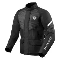 Rev'it Duke H2O motorcycle jacket Black