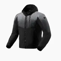 Rev'it Epsilon H2O motorcycle jacket Black Grey