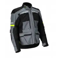 Acerbis X-TOUR CE 3-layer Gray Black motorcycle touring jacket