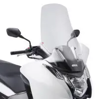 GIVI D1109ST Parabrezza specifico trasparente con paramani 72 x 