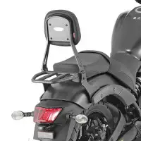 Givi TS4115B backrest with luggage rack for Kawasaki