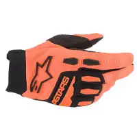 Alpinestars FULL BORE cross gloves Orange Black