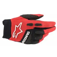 Alpinestars FULL BORE cross gloves Bright Red Black