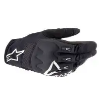 Gloves cross Alpinestars TECHDURA GLOVES Black