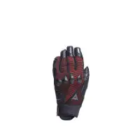Dainese Unruly Ergo Tek Gloves Black Fluo red