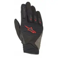 Alpinestars SHORE summer gloves black red