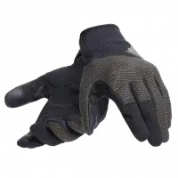Dainese Torino Black Green Summer Motorcycle Gloves