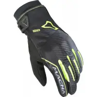 Macna Crew RTX summer gloves Black Fluo yellow