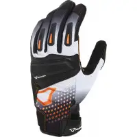 Macna Jugo summer gloves Black White Orange