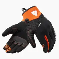 Rev'it Endo Black Orange Summer Motorcycle Gloves