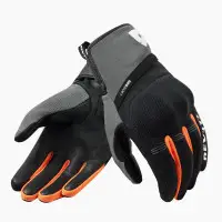 Rev'it Mosca 2 Black Orange Summer Motorcycle Gloves