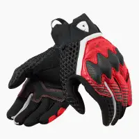 Rev'it Veloz Summer Motorcycle Gloves Black Red