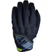 Five RS WP winter gloves Black Fluo Yellow