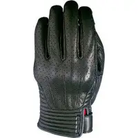 Five Dakota Air summer leather gloves Black