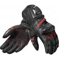 Rev'it League leather gloves Black Grey