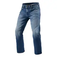 Rev'it Philly 3 LF Motorcycle Jeans Medio Washed Blue L32