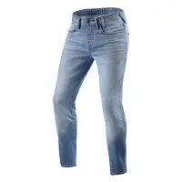 Rev'it Piston 2 SK motorcycle jeans Washed Blue L36