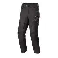 Alpinestars MONTEIRA DRYSTAR XF 3 layers shortened motorcycle pants Black Black