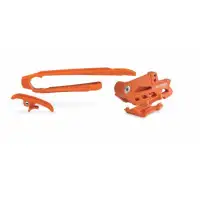 Kit chain eye chain guard Acerbis 0016847 KTM Orange