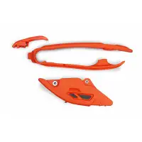 Chain eye+fork pin kit for KTM SX and SX-F (2023) Orange