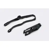 UFO chain+fork linkage kit for Kawasaki KXF 250-450 Black