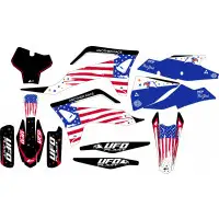 Ufo Patriot graphic kit for Black Gas Gas