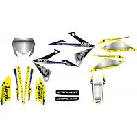 Ufo Stardust graphic kit for Suzuki Yellow