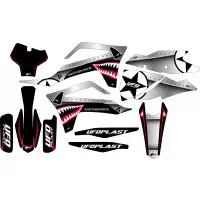 Ufo Thunder graphic kit for Black Gas Gas