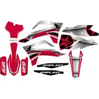 Ufo Thunder graphics kit for Gas Gas Rosso