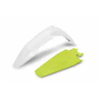 UFO mudguard kit for Husqvarna White Yellow
