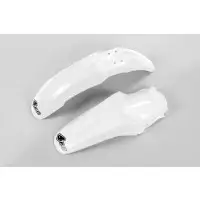 Kit parafanghi UFO per Kawasaki KX 85 2013 Restyling Bianco