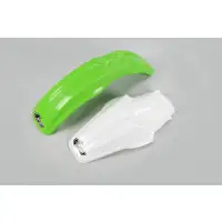 UFO Mudguard Kit for Kawasaki KX 85 2013 Green White