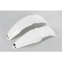 UFO Mudguard Kit for Kawasaki KXF 450 2012 White