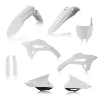 Acerbis Complete Plastics Kit HONDA CRF 450 2021 white black