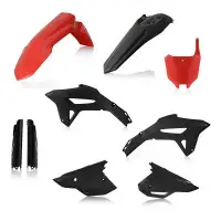 Acerbis Complete Plastics Kit HONDA CRF 450 2021 red black