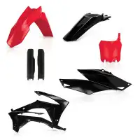 Acerbis Complete Plastics Kit HONDA CRF 450 R Red Black