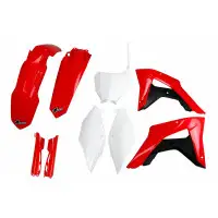 Complete UFO plastic kit for Honda CRF 250RX 2019-2021 and 450RX 2017-2020 White Red