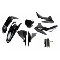 UFO Complete Plastic Kit for KTM SX and SX-F Black