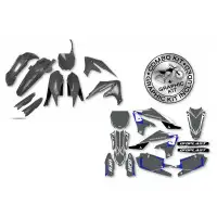 Plastic kit decals Ufo Tecna Yamaha Gray YZ